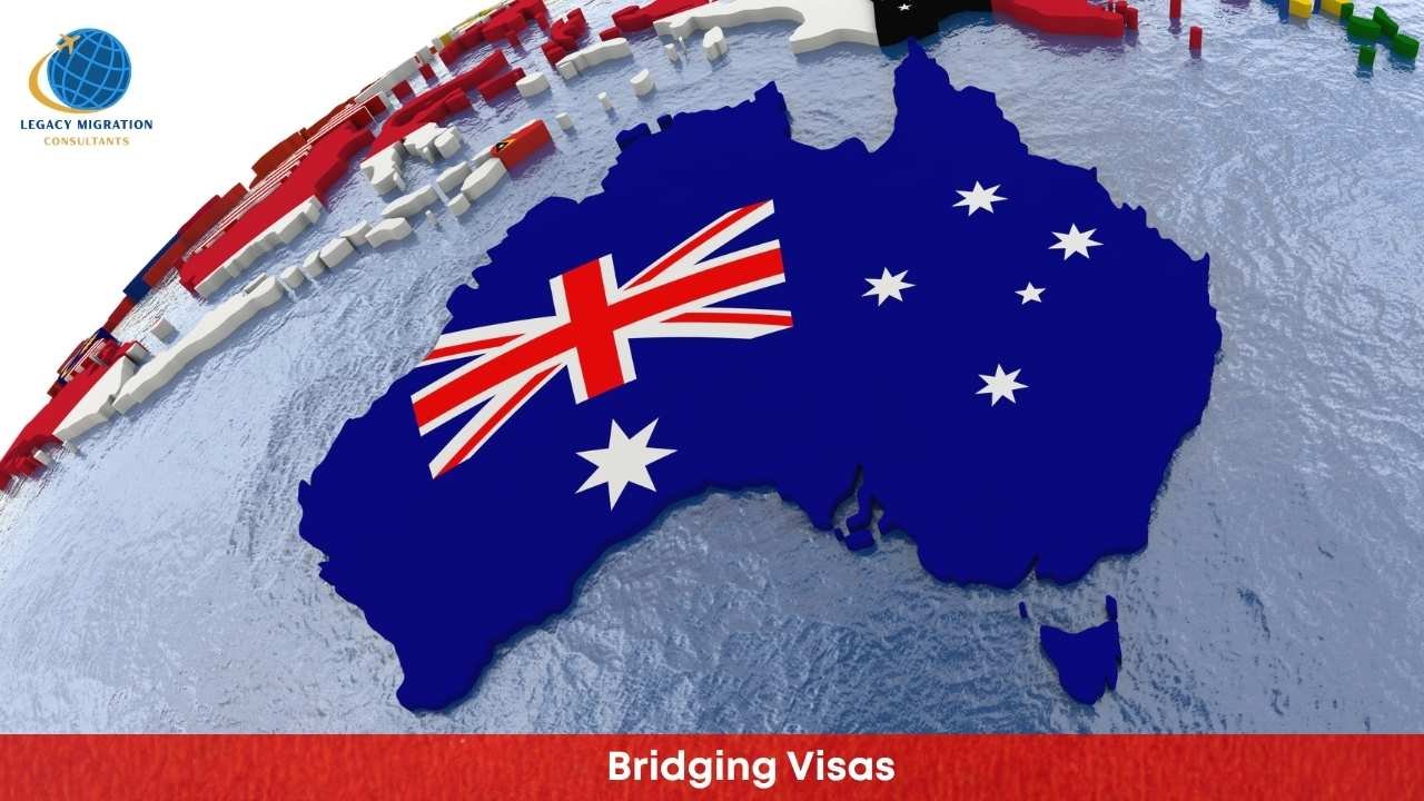 This image is referring Bridging Visa Australia and details